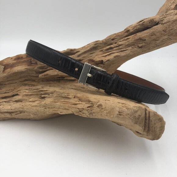 NWOT Lauren Ralph Lauren Brown Leather Coated D-Ring Horsebit Equestrian Belt – Size Large